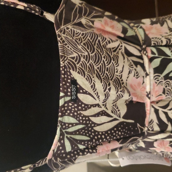 sisstrevolution Floral Spaghetti Strap Midi Dress. Size Small - Picture 4 of 5